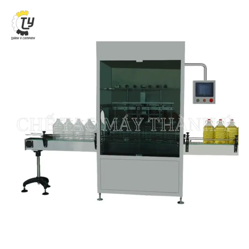 Máy Chiết Rót Đóng Gói Thuốc Thú Y 8 Trạm