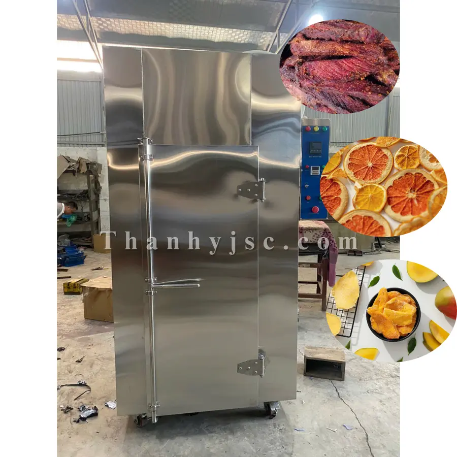 Tủ Sấy Thịt 16 Khay, Máy Sấy Thịt Công Nghiệp 16 Khay