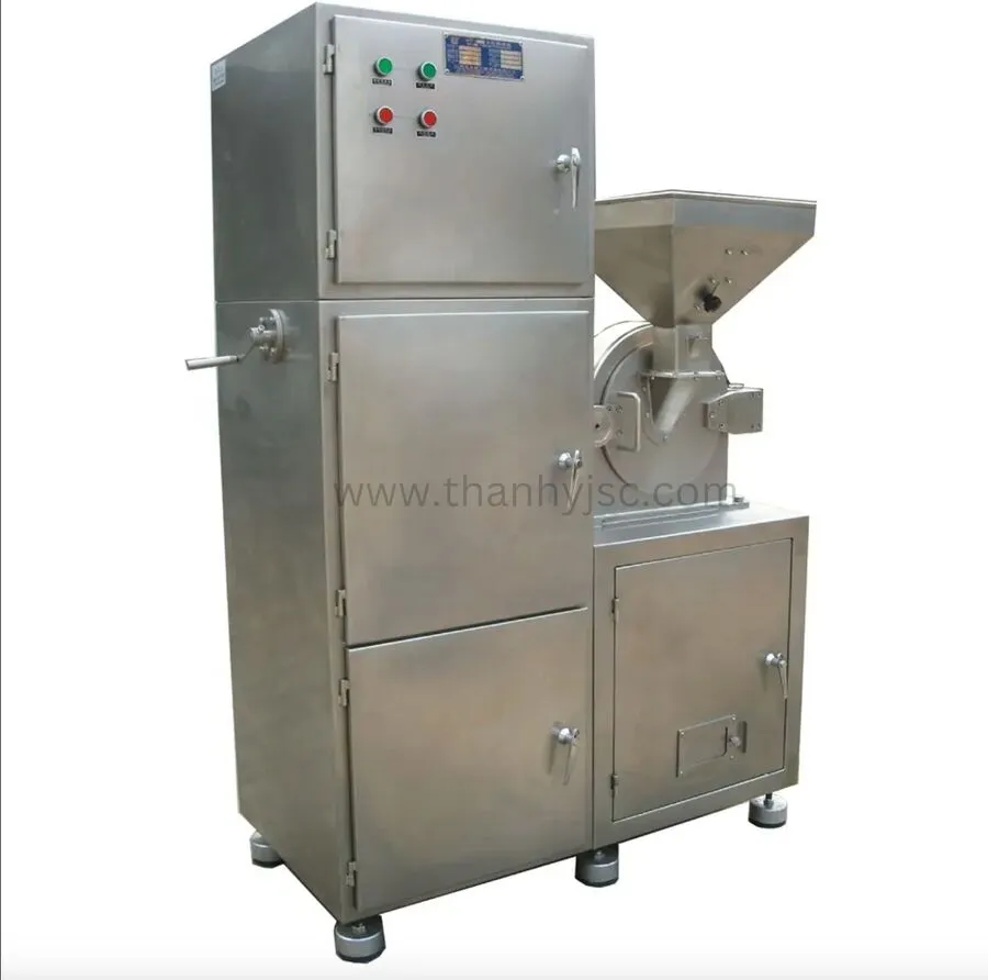 Máy Nghiền Dược Liệu 150KG Có Hút Bụi