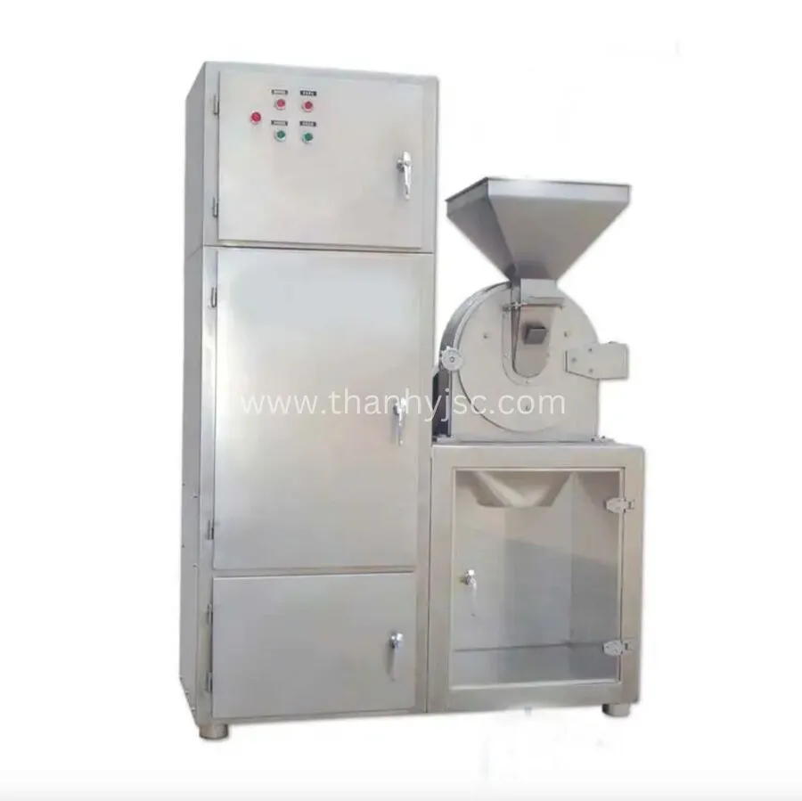 Máy Nghiền Dược Liệu 800KG Có Hút Bụi