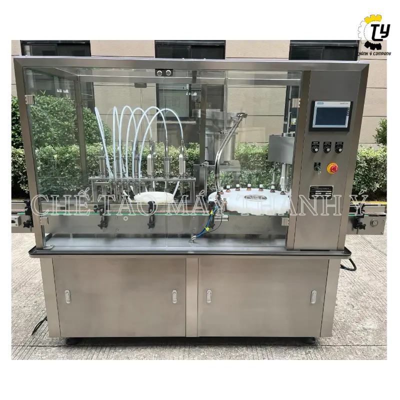 Máy Chiết Rót Siro