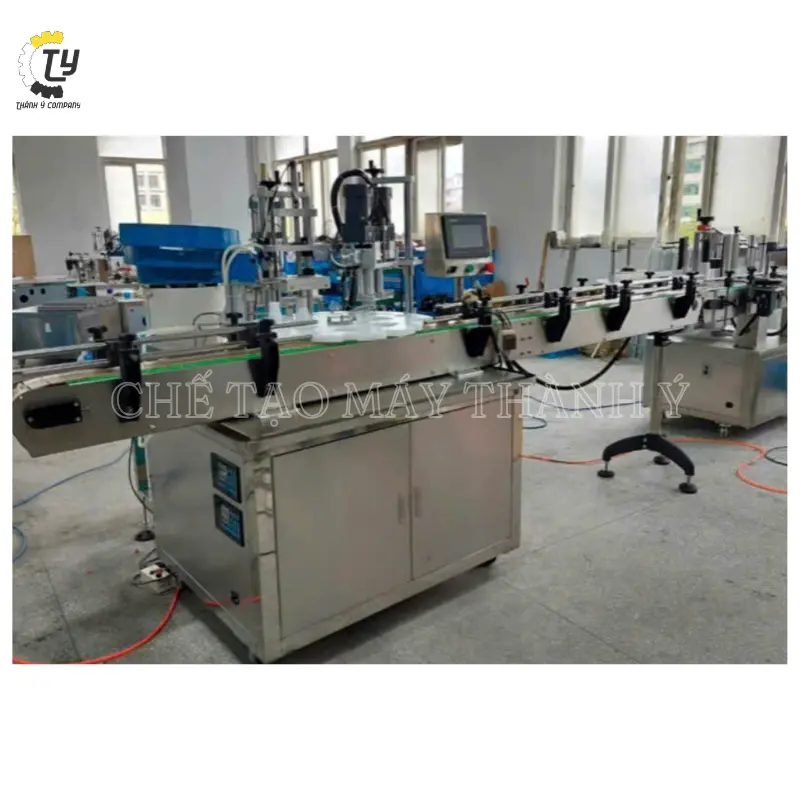 Máy Chiết Rót Và Đóng Nắp Chai SR2D
