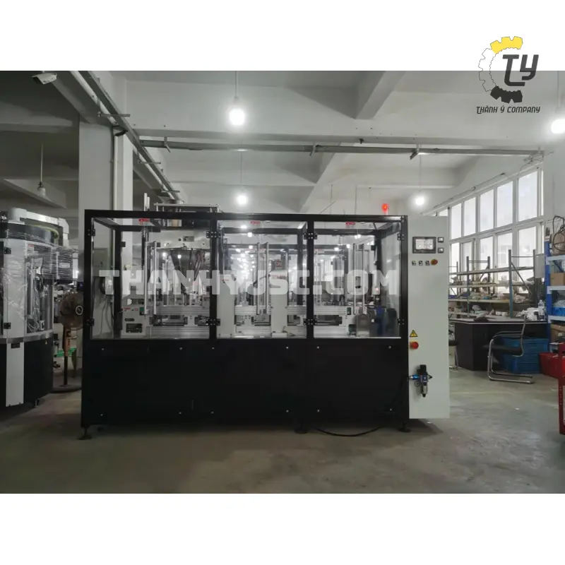 Máy Chiết Rót Và Hàn Cốc Thạch