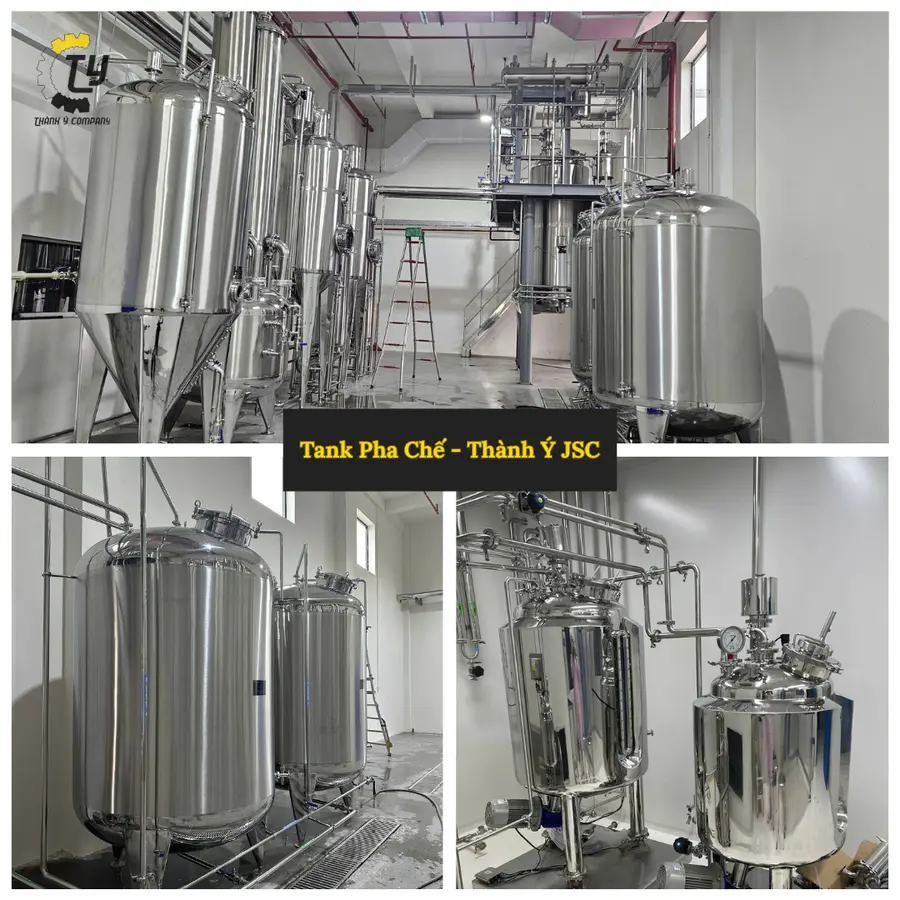 Tank Pha Chế Men Vi Sinh 3000L TY-PM3000L