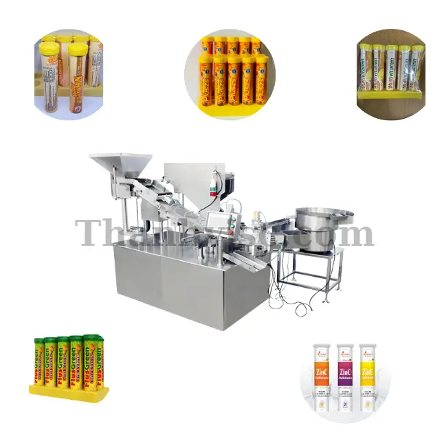 Máy Đóng Tuýp Sủi Bán Tự Động