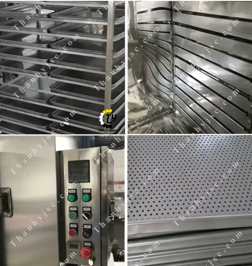 Tủ Sấy Thực Phẩm 120Kg/Mẻ