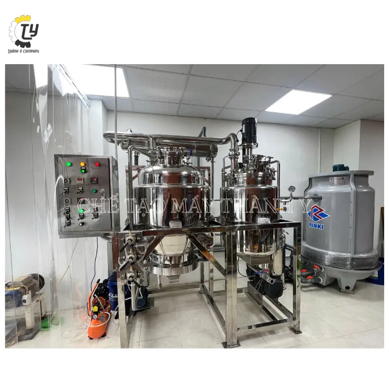 Dây Chuyền Chiết Xuất Và Cô Đặc Chân Không 100L