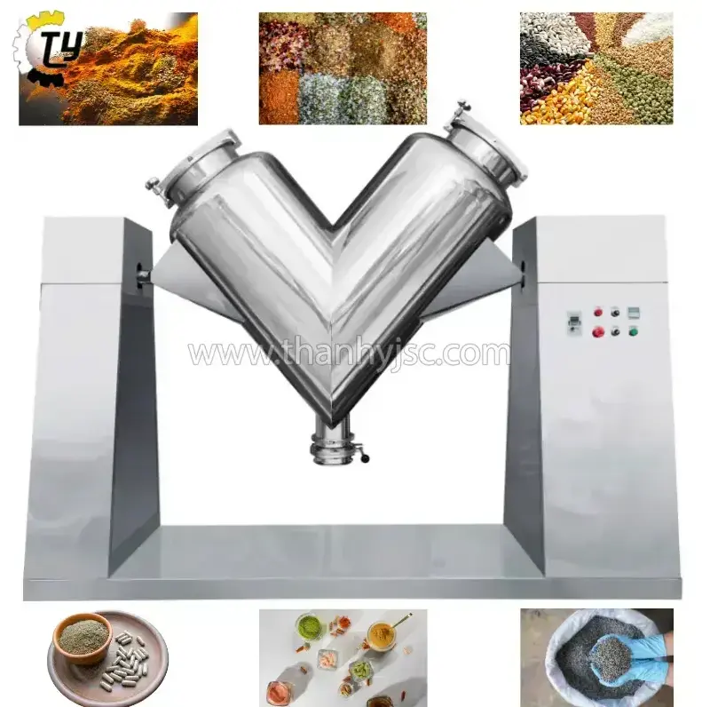 Tìm Hiểu Về Máy Trộn Chữ V