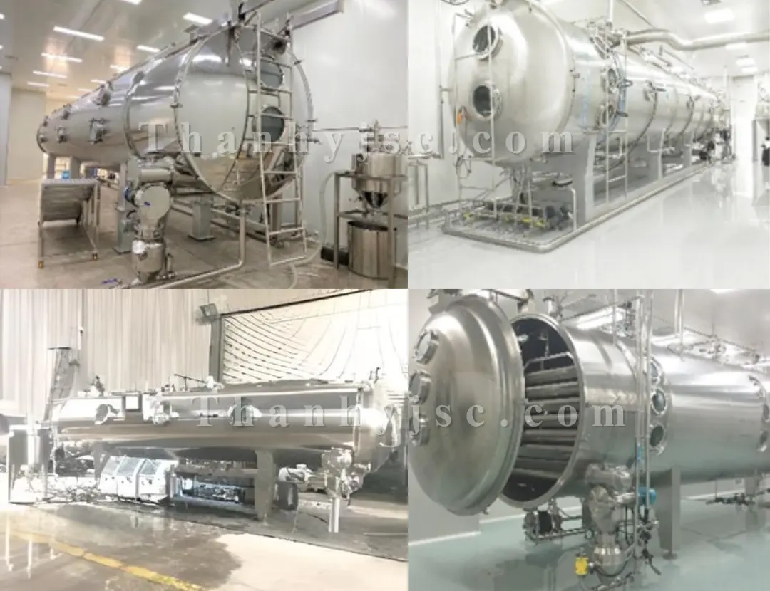 Máy Sấy Băng Tải Chân Không Là Gì?