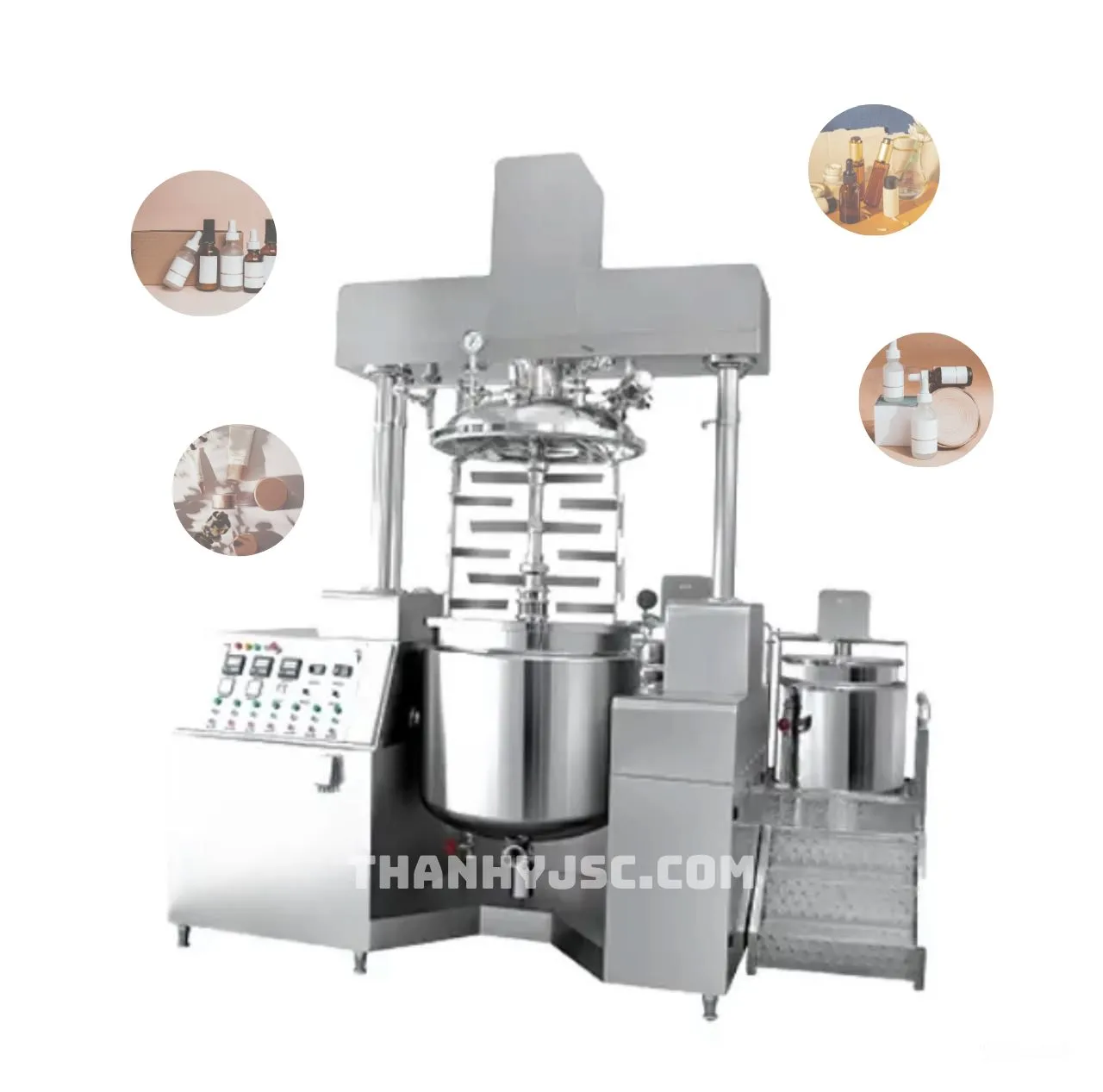 Máy Nhũ Hóa Chân Không: Bí Quyết Nâng Tầm Thương Hiệu Mỹ Phẩm